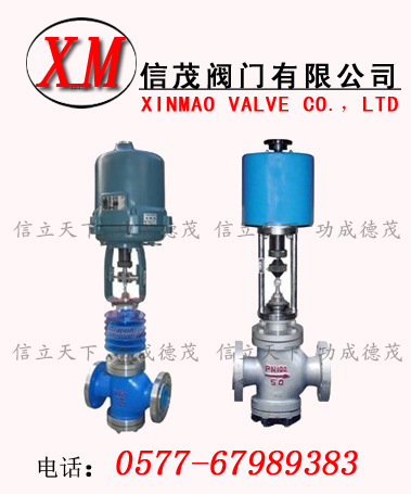電子式雙座電動調節(jié)閥